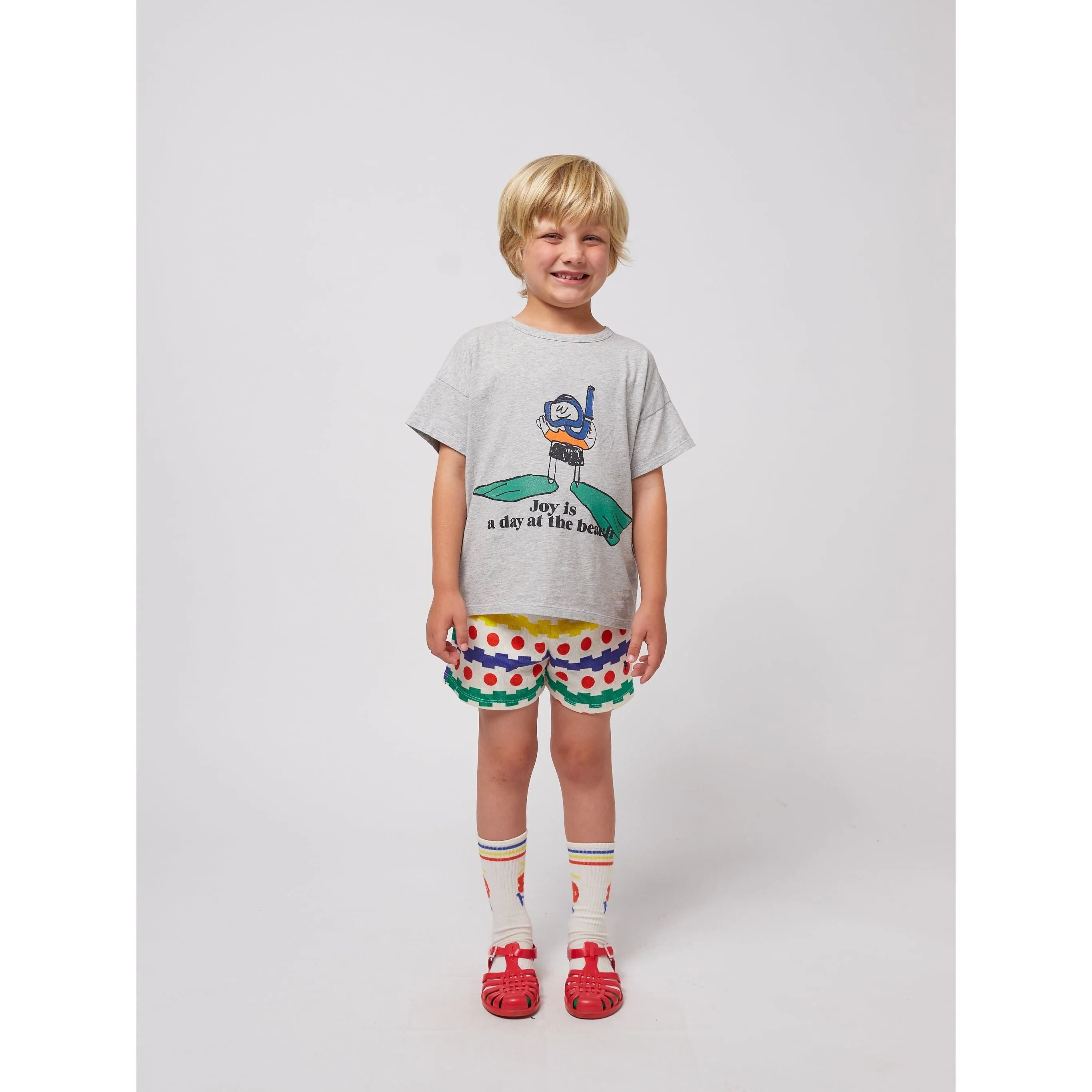 Geometric All Over Waffle Shorts