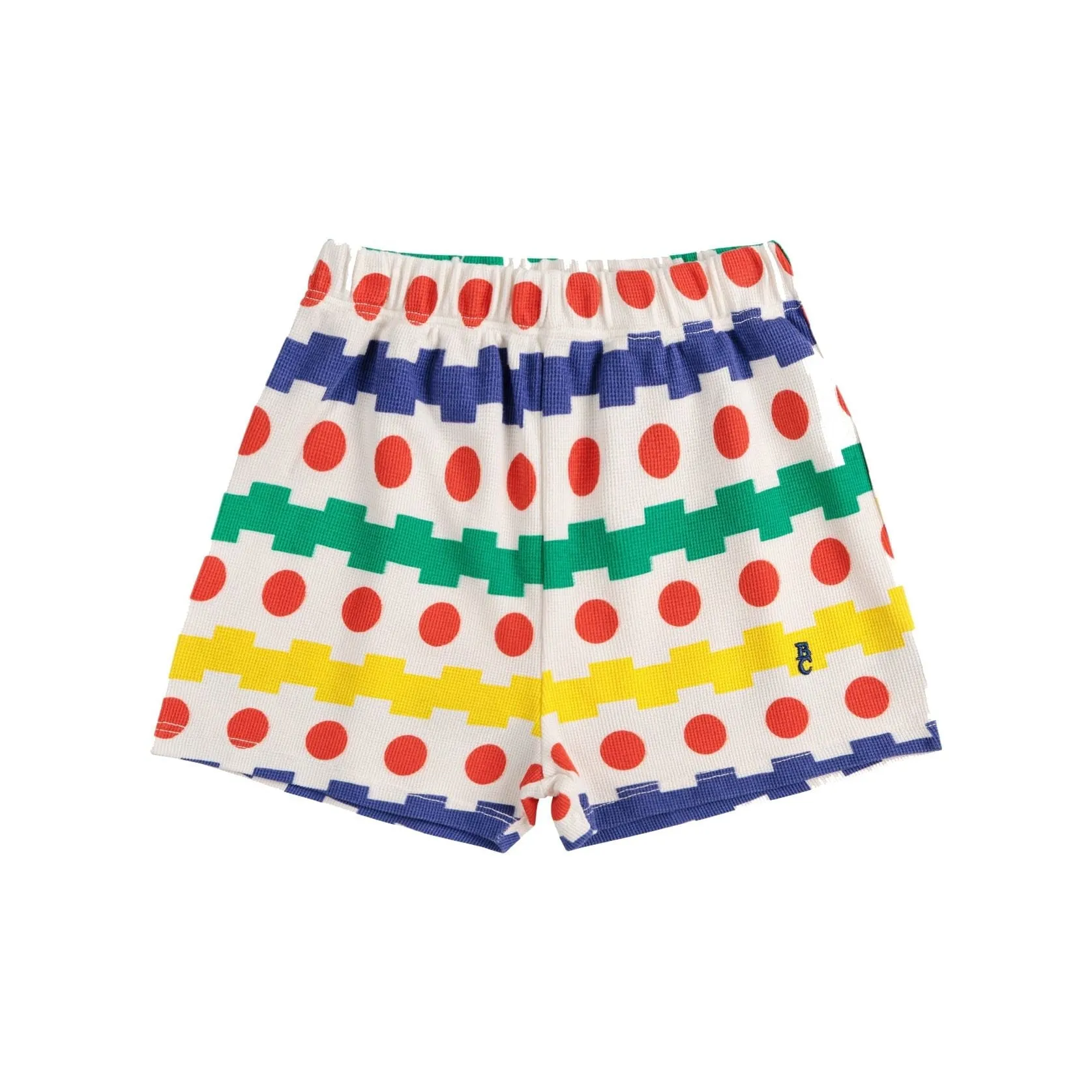 Geometric All Over Waffle Shorts