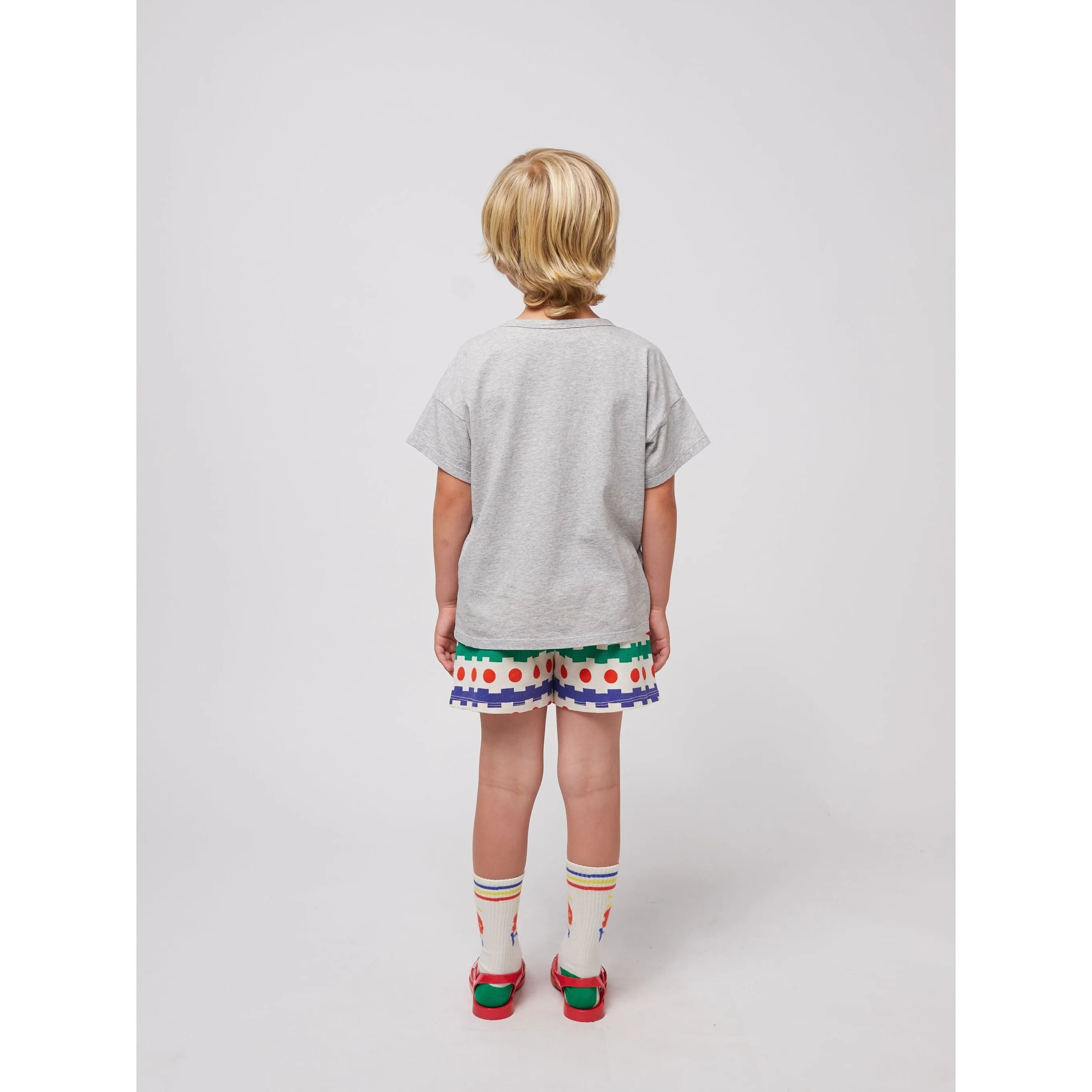 Geometric All Over Waffle Shorts