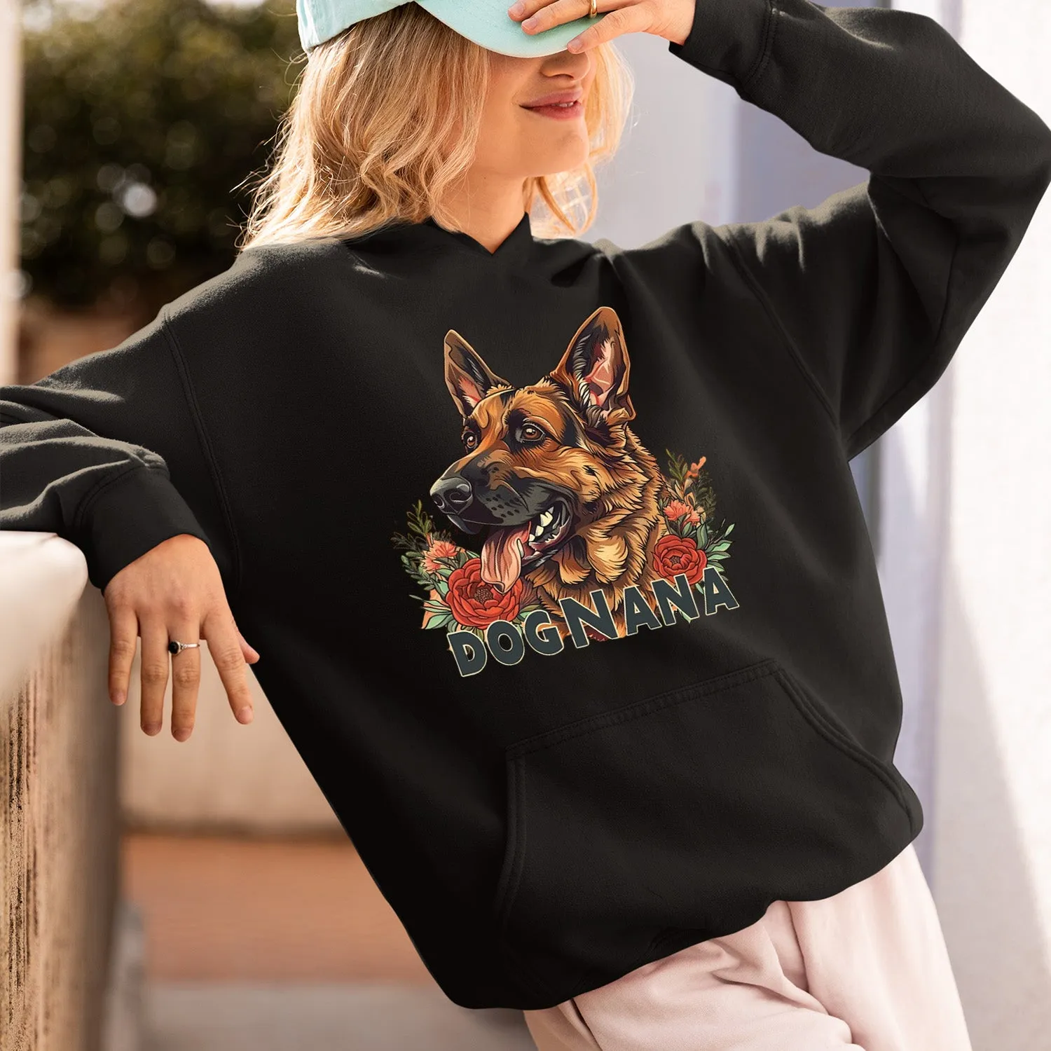 German Shepherd Dog T-shirt, Pet Lover Shirt, Dog Lover Shirt, Dog Nana T-Shirt T-Shirt, Dog Owner Shirt, Gift For Dog Grandma, Funny Dog Shirts, Women Dog T-Shirt, Mother's Day Gift, Dog Lover Wife Gifts, Dog Shirt