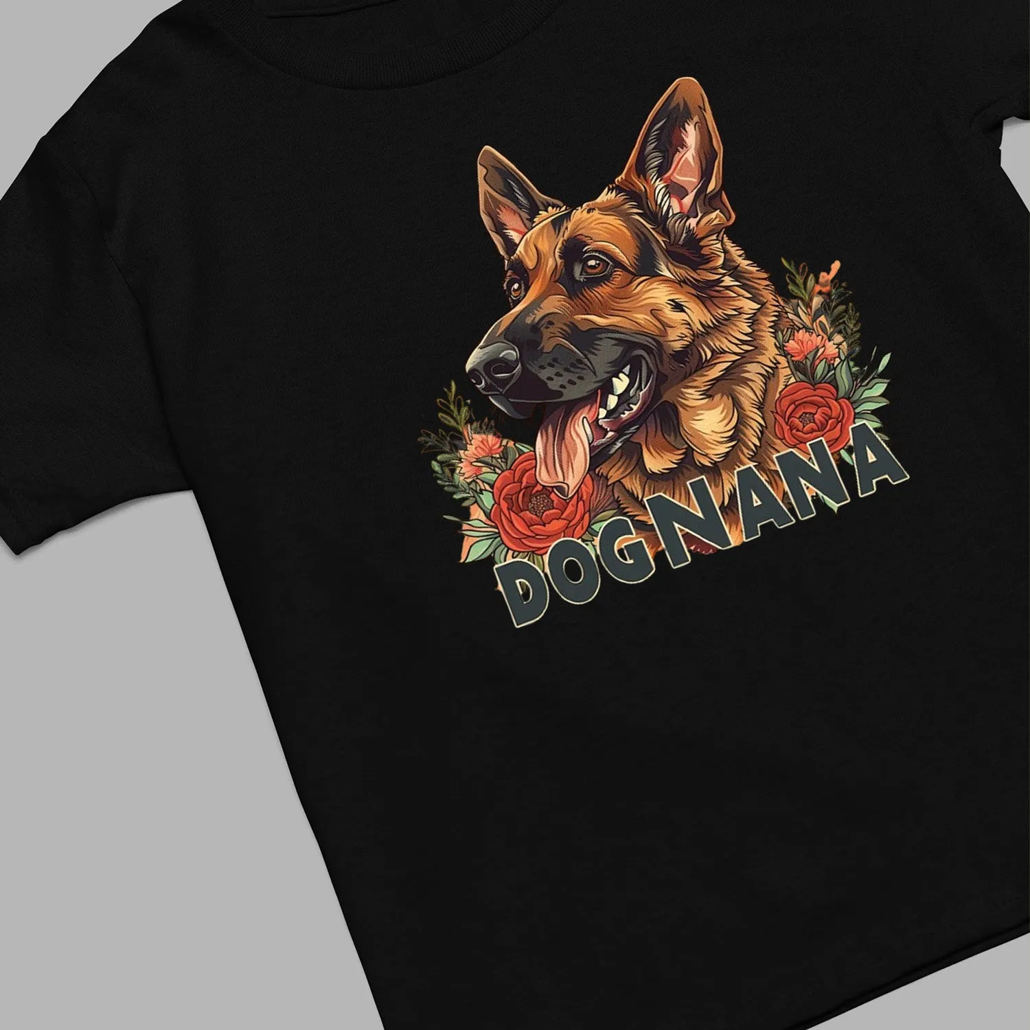 German Shepherd Dog T-shirt, Pet Lover Shirt, Dog Lover Shirt, Dog Nana T-Shirt T-Shirt, Dog Owner Shirt, Gift For Dog Grandma, Funny Dog Shirts, Women Dog T-Shirt, Mother's Day Gift, Dog Lover Wife Gifts, Dog Shirt