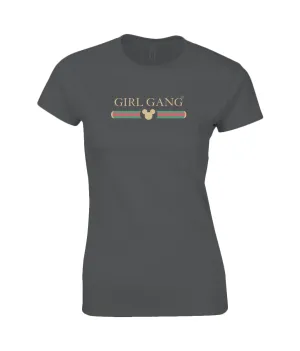 Girl Gang Ladies Fitted T-Shirt