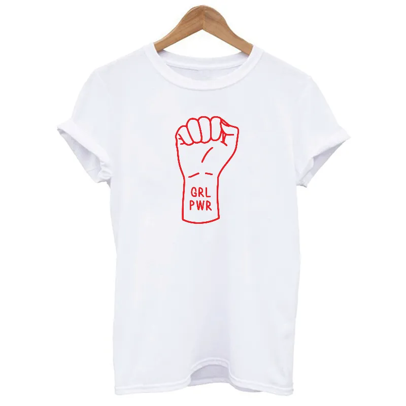 Girl Power Hand Symbol T-shirt