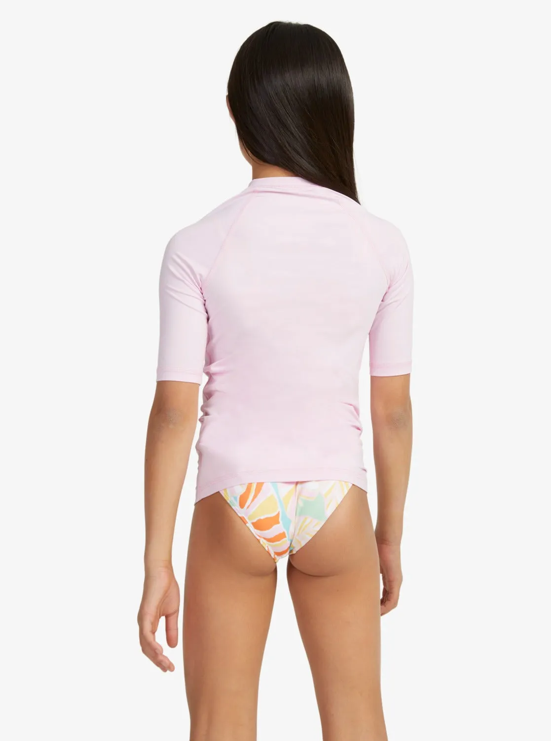 Girls 6-16 Essential Short Sleeve UPF 50 Surf T-Shirt