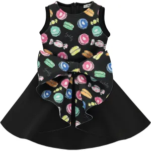 Girls Smart Black Dress