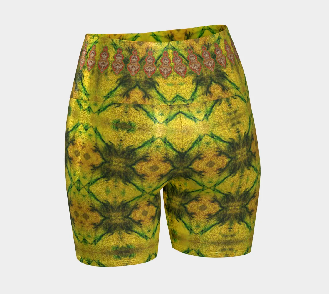 Glitter Yoga Shorts (Muliebris/Virilis)(Chrysalis Cohort) RJSTH@Fabric#1 RJSTHs2024 RJS