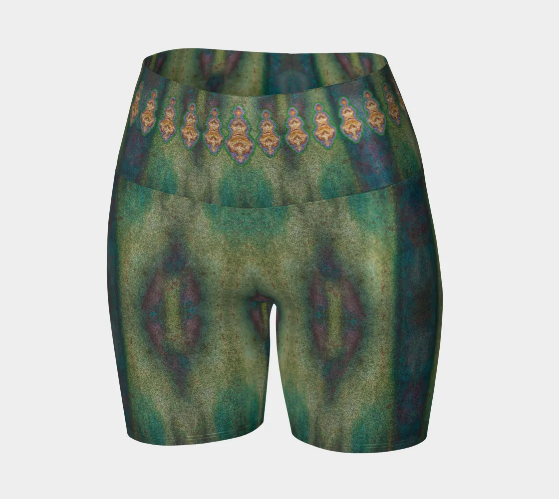 Glitter Yoga Shorts (Muliebris/Virilis)(Chrysalis Cohort) RJSTH@Fabric#4 RJSTHs2024 RJS