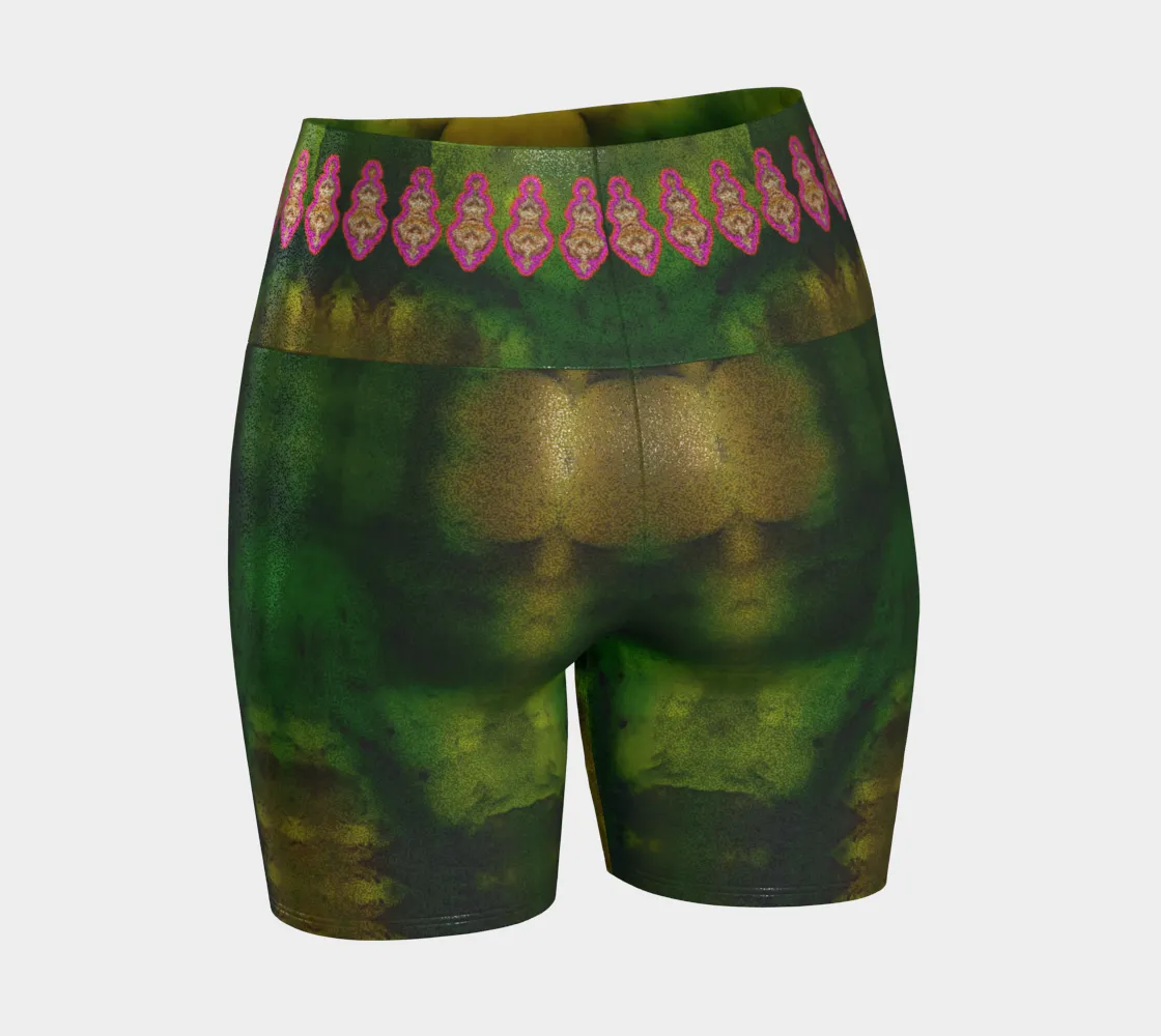 Glitter Yoga Shorts (Muliebris/Virilis)(Chrysalis Cohort) RJSTH@Fabric#7 RJSTHs2024 RJS