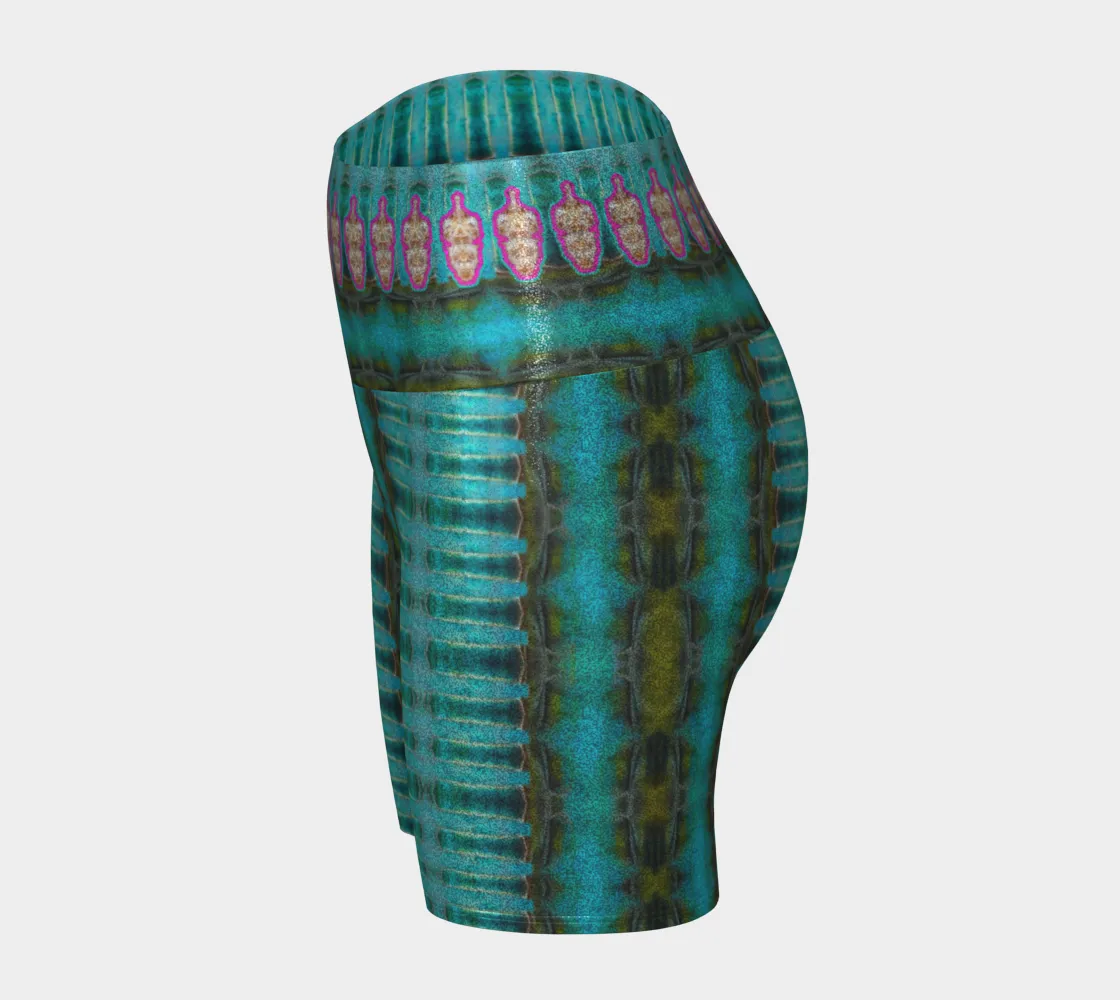 Glitter Yoga Shorts (Muliebris/Virilis)(Chrysalis Cohort) RJSTH@Fabric#8 RJSTHs2024 RJS