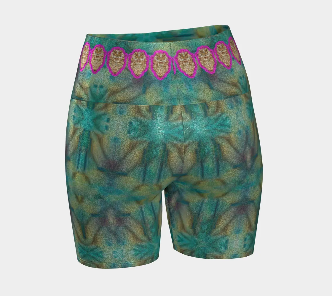 Glitter Yoga Shorts (Muliebris/Virilis)(Chrysalis Cohort) RJSTH@Fabric#9 RJSTHs2024 RJS