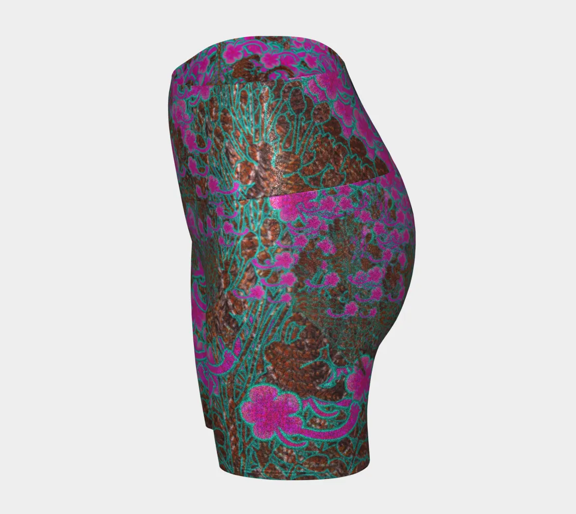 Glitter Yoga Shorts (Muliebris/Virilis)(Eighth WindSong Flower) RJSTH@Fabric#8 RJSTHs2024 RJS