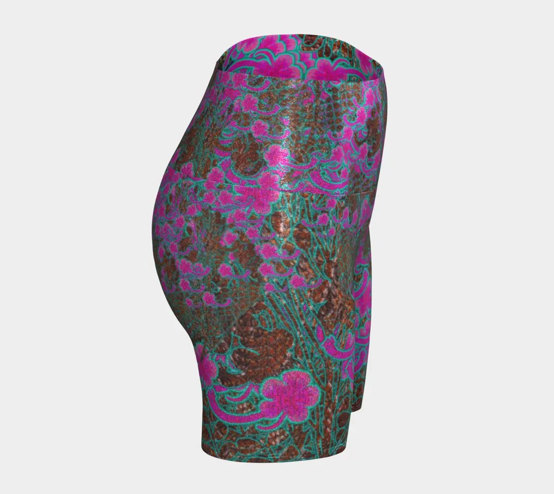 Glitter Yoga Shorts (Muliebris/Virilis)(Eighth WindSong Flower) RJSTH@Fabric#8 RJSTHs2024 RJS