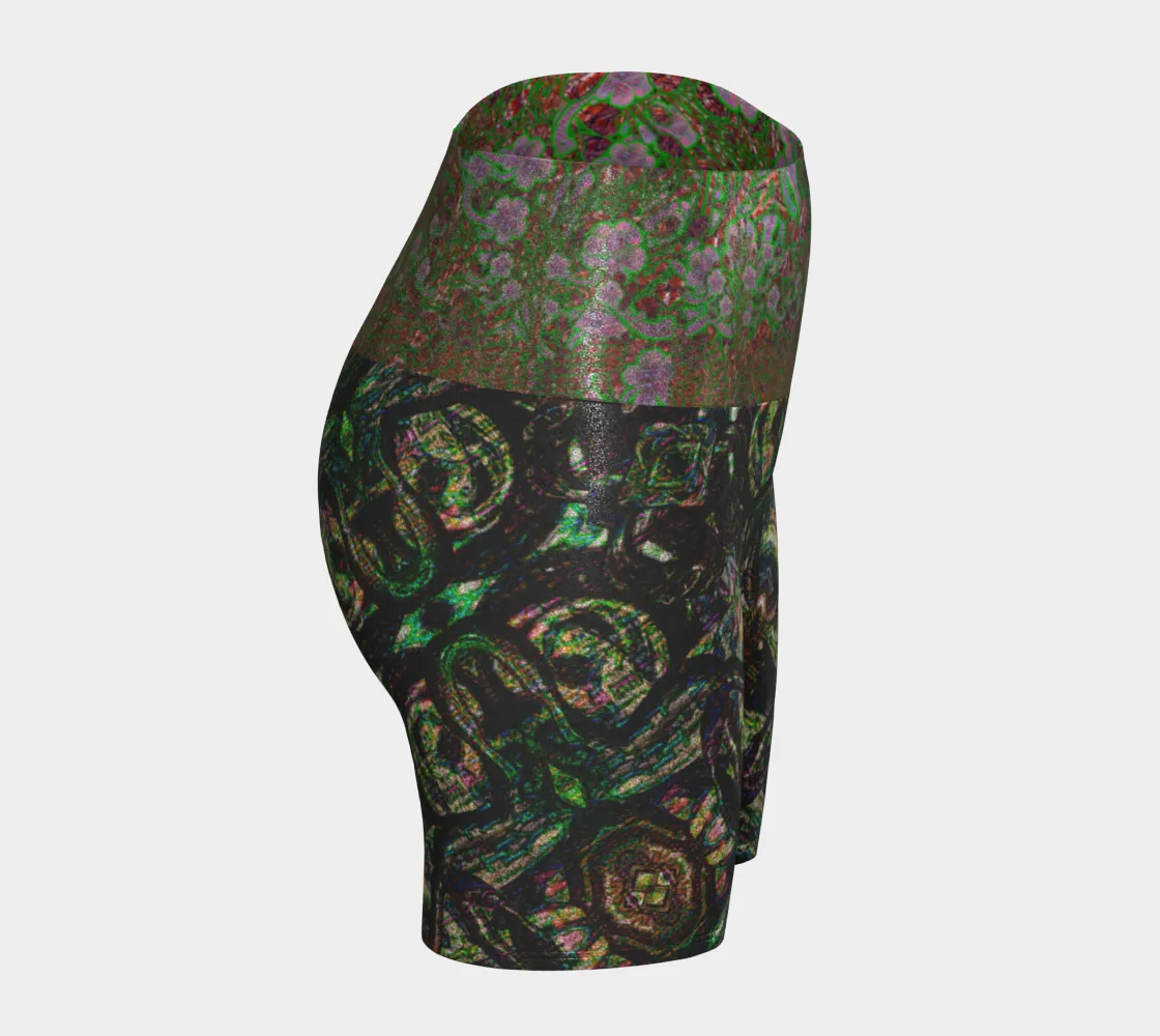 Glitter Yoga Shorts (Muliebris/Virilis)(Fifth WindSong Flower Pure Candy@Alchemic) RJSTHs2024 RJS