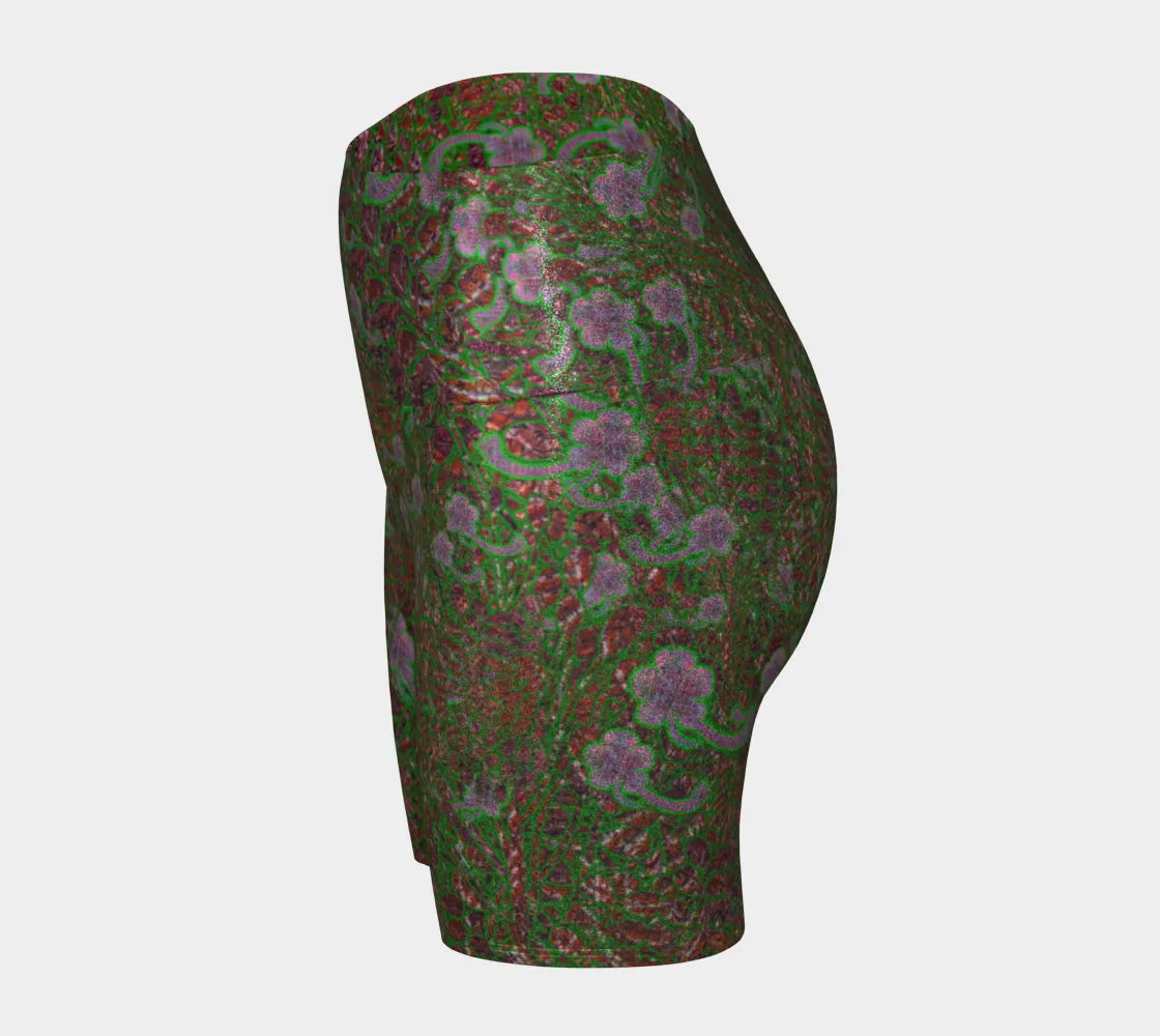 Glitter Yoga Shorts (Muliebris/Virilis)(Fifth WindSong Flower) RJSTH@Fabric#5 RJSTHs2024 RJS
