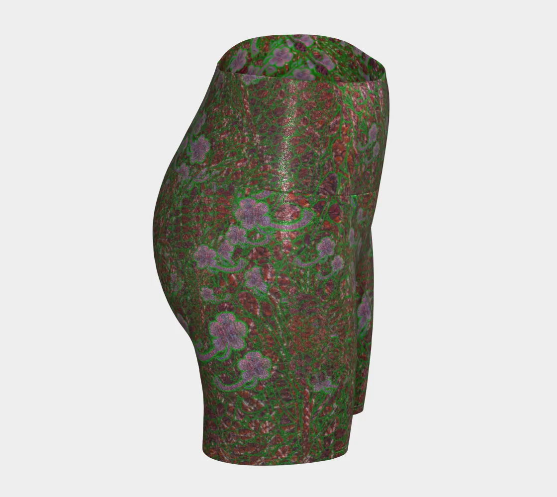 Glitter Yoga Shorts (Muliebris/Virilis)(Fifth WindSong Flower) RJSTH@Fabric#5 RJSTHs2024 RJS