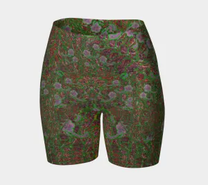 Glitter Yoga Shorts (Muliebris/Virilis)(Fifth WindSong Flower) RJSTH@Fabric#5 RJSTHs2024 RJS