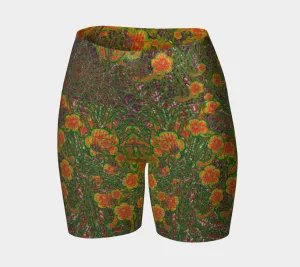 Glitter Yoga Shorts (Muliebris/Virilis)(First WindSong Flower) RJSTH@Fabric#1 RJSTHs2024 RJS