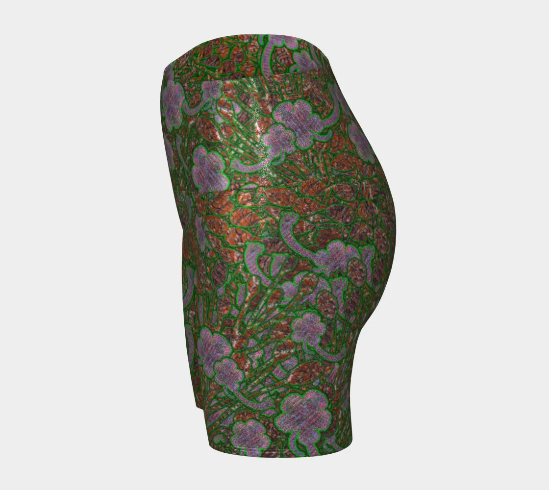 Glitter Yoga Shorts (Muliebris/Virilis)(Fourth WindSong Flower) RJSTH@Fabric#4 RJSTHs2024 RJS
