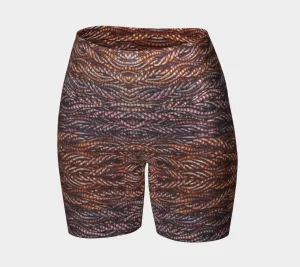 Glitter Yoga Shorts (Muliebris/Virilis)(Muliebris/Virilis)(Grail Hearth Core Copper Fabric) RJSTHs2024 RJS