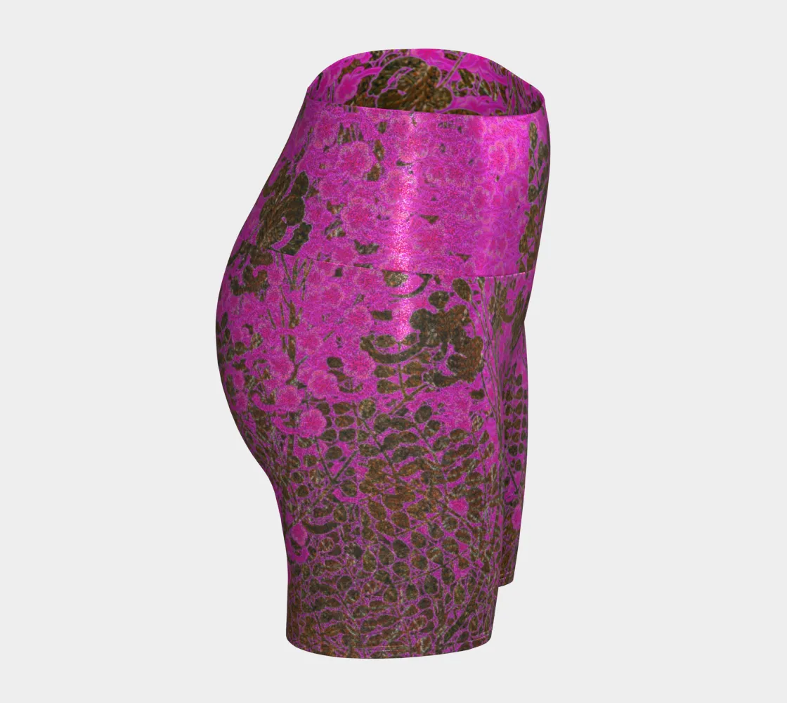 Glitter Yoga Shorts (Muliebris/Virilis)(Ninth WindSong Flower) RJSTH@Fabric#9 RJSTHs2024 RJS
