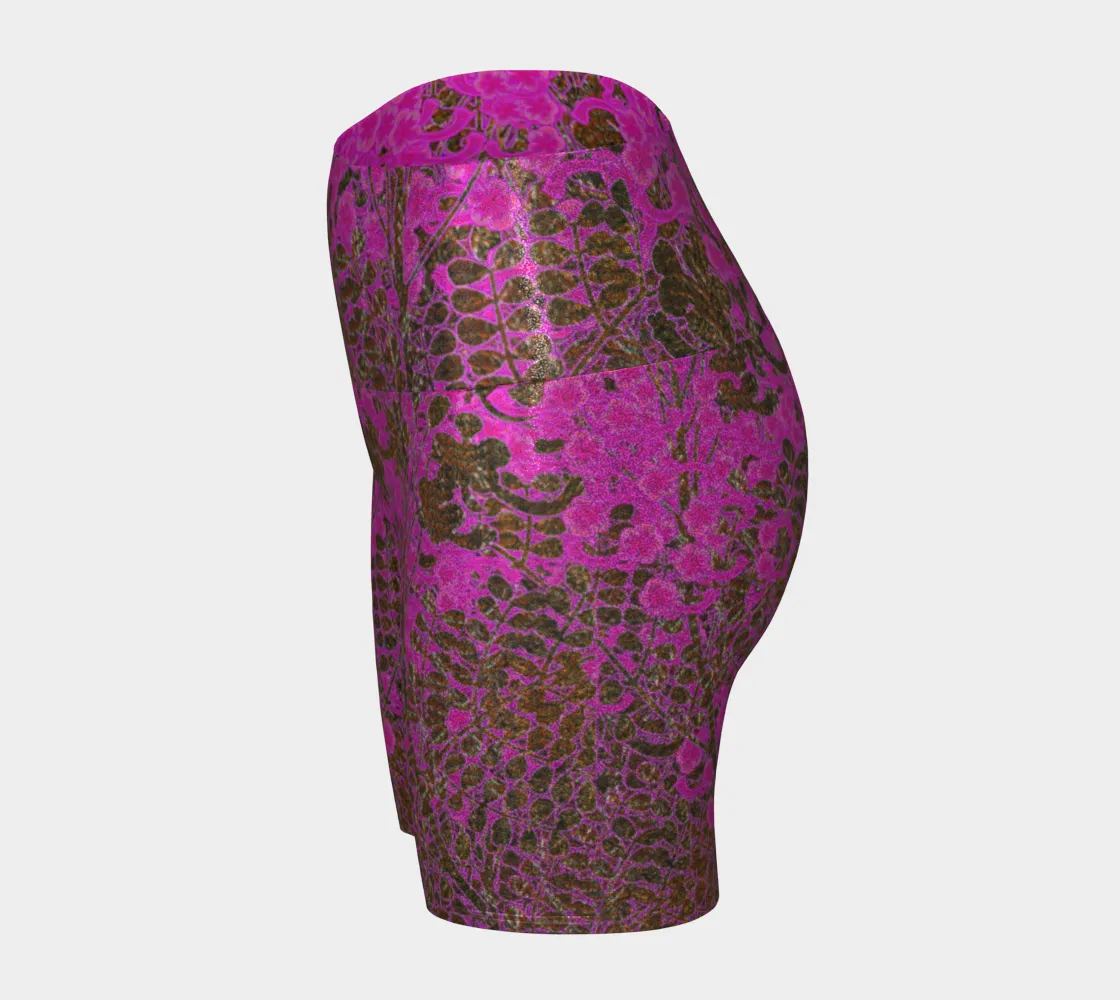 Glitter Yoga Shorts (Muliebris/Virilis)(Ninth WindSong Flower) RJSTH@Fabric#9 RJSTHs2024 RJS