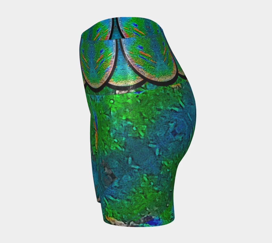 Glitter Yoga Shorts (Muliebris/Virilis)(Opal Skies Cantus Primus) RJSTHs2024 RJS