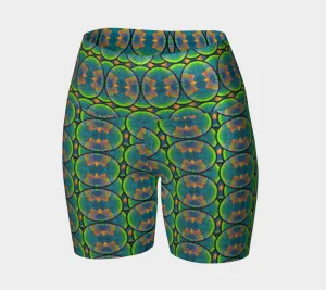 Glitter Yoga Shorts (Muliebris/Virilis)(Opal Skies Cantus Primus) RJSTHs2024 RJS