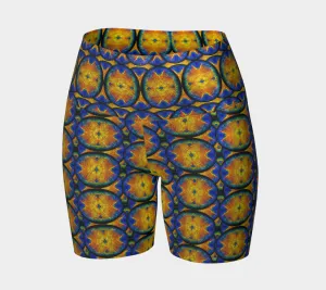 Glitter Yoga Shorts (Muliebris/Virilis)(Opal Skies Cantus Primus) RJSTHs2024 RJS