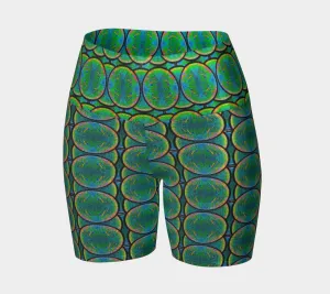 Glitter Yoga Shorts (Muliebris/Virilis)(Opal Skies Cantus Primus) RJSTHs2024 RJS