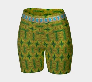 Glitter Yoga Shorts (Muliebris/Virilis)(Ouroboros Smith Butterfly) RJSTH@Fabric#10 RJSTHs2024 RJS