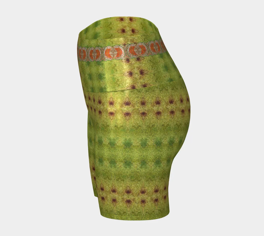 Glitter Yoga Shorts (Muliebris/Virilis)(Ouroboros Smith Butterfly) RJSTH@Fabric#2 RJSTHs2024 RJS