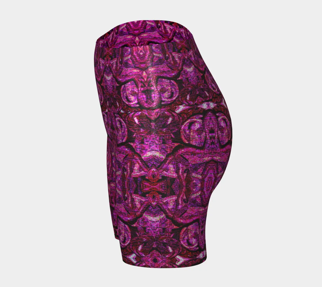 Glitter Yoga Shorts (Muliebris/Virilis)(Pure Candy GNHV8.2.1 Pink Logo@Alchemic) RJSTHs2024 RJS