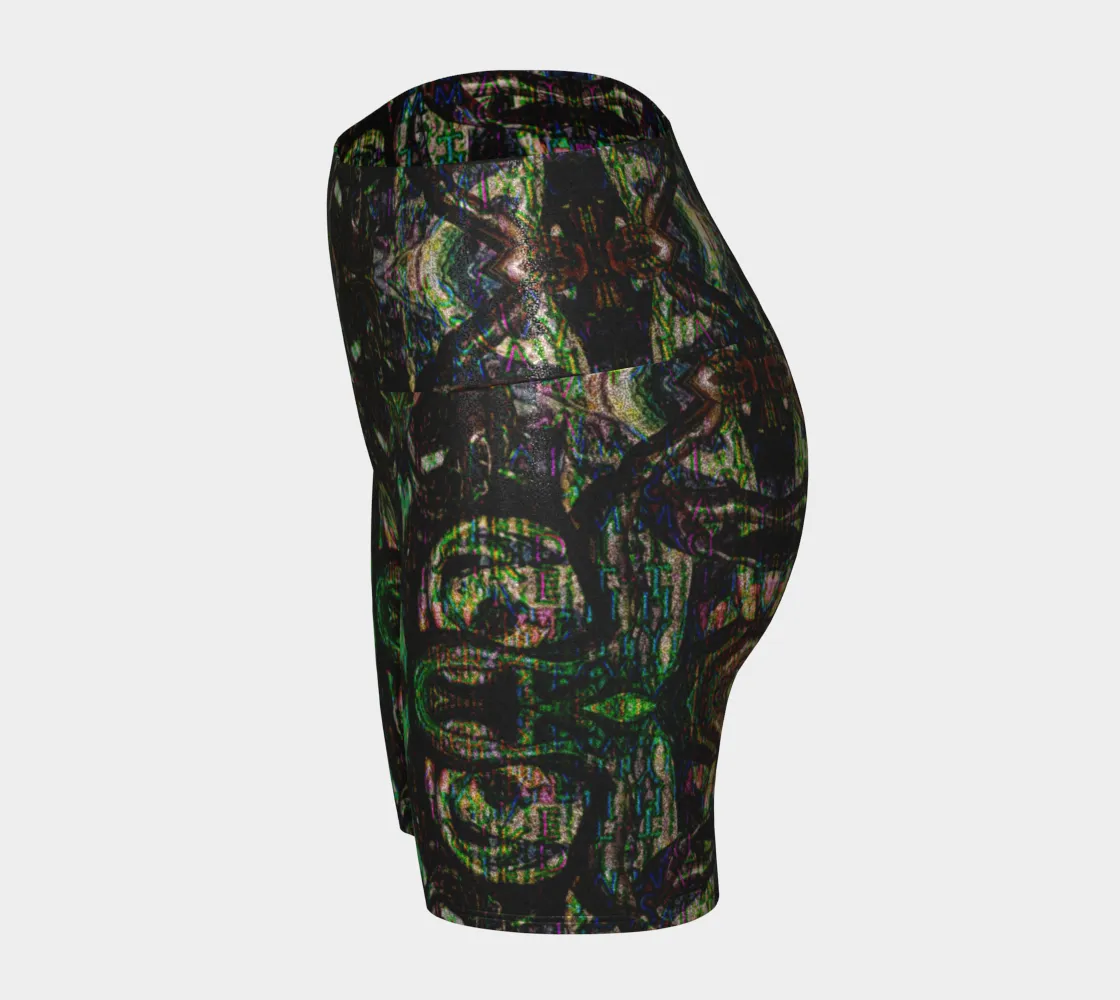 Glitter Yoga Shorts (Muliebris/Virilis)(Pure Candy GNHV8.2.1 Purple Logo@Alchemic) RJSTHs2024 RJS