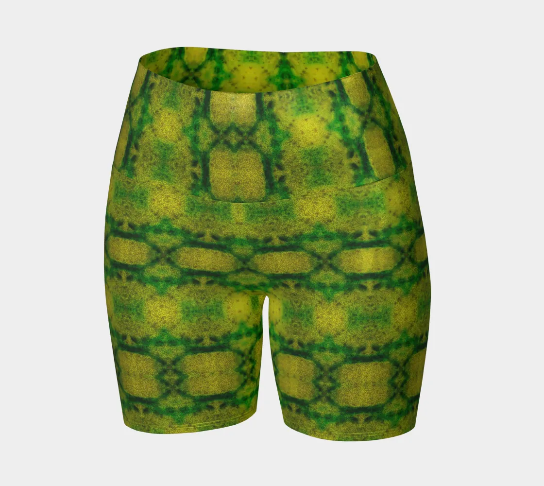 Glitter Yoga Shorts (Muliebris/Virilis)(Purely Jade Light) RJSTHs2024 RJS