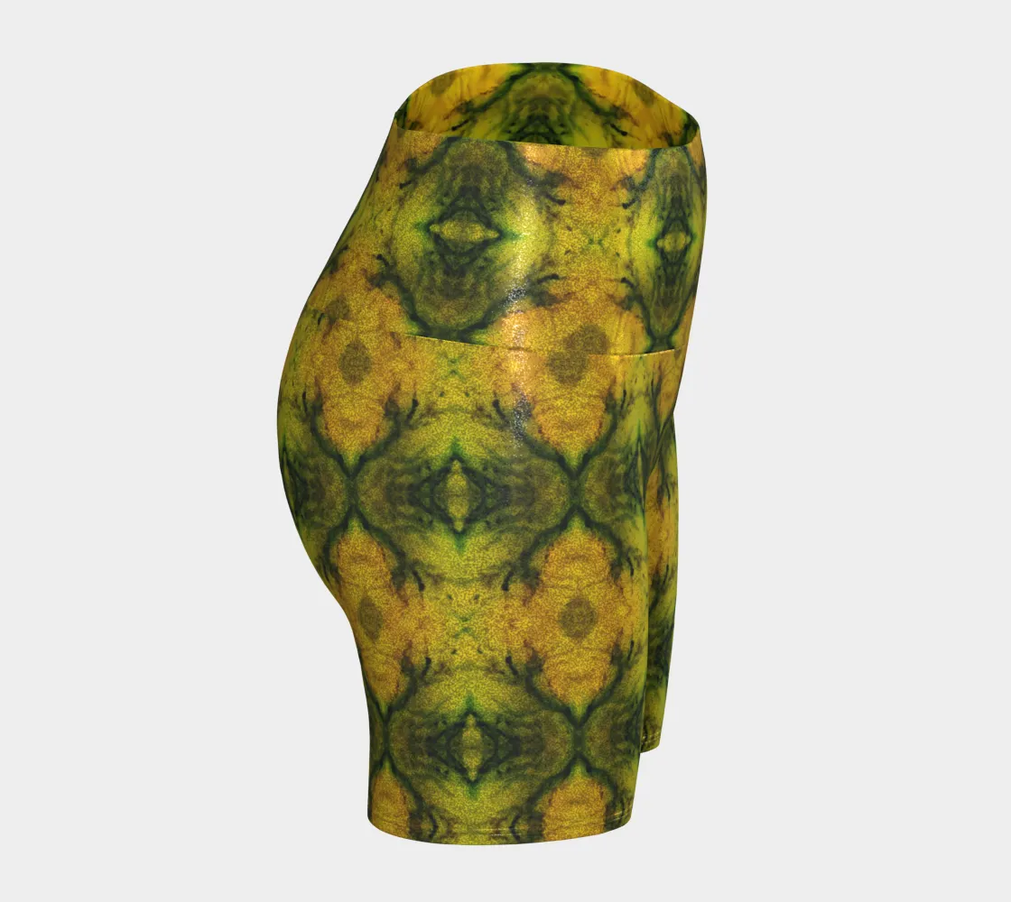 Glitter Yoga Shorts (Muliebris/Virilis)(Purely Jade Light) RJSTHs2024 RJS