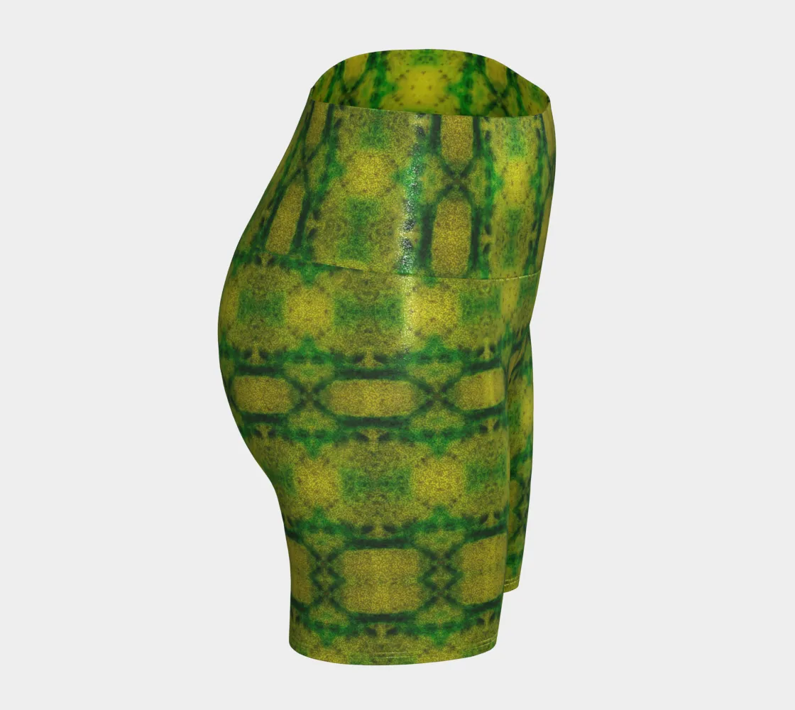 Glitter Yoga Shorts (Muliebris/Virilis)(Purely Jade Light) RJSTHs2024 RJS