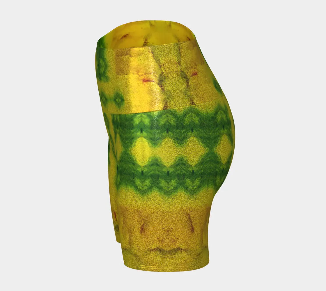 Glitter Yoga Shorts (Muliebris/Virilis)(Purely Jade Light) RJSTHs2024 RJS