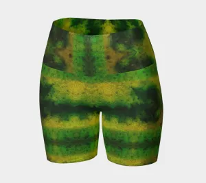Glitter Yoga Shorts (Muliebris/Virilis)(Purely Jade Light) RJSTHs2024 RJS