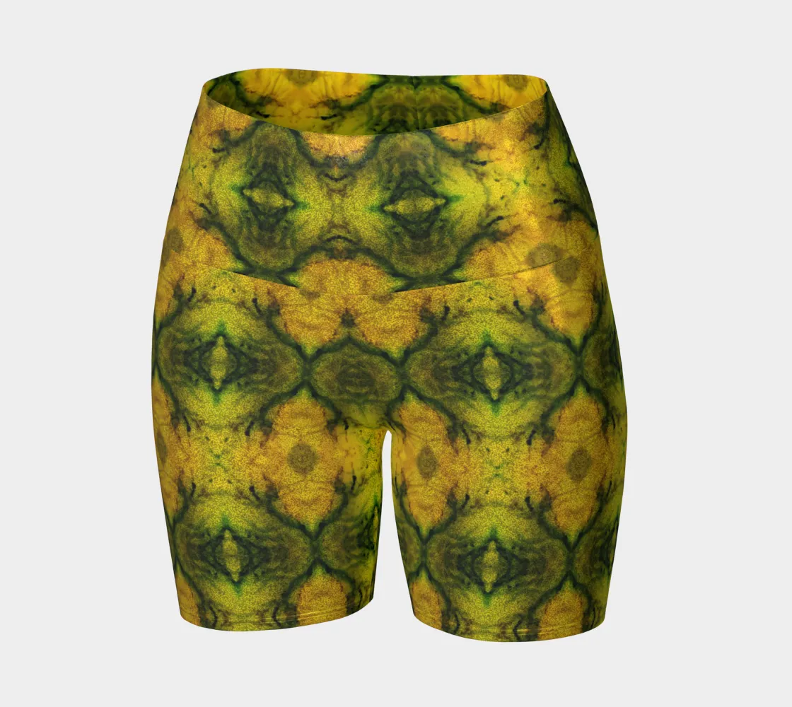 Glitter Yoga Shorts (Muliebris/Virilis)(Purely Jade Light) RJSTHs2024 RJS