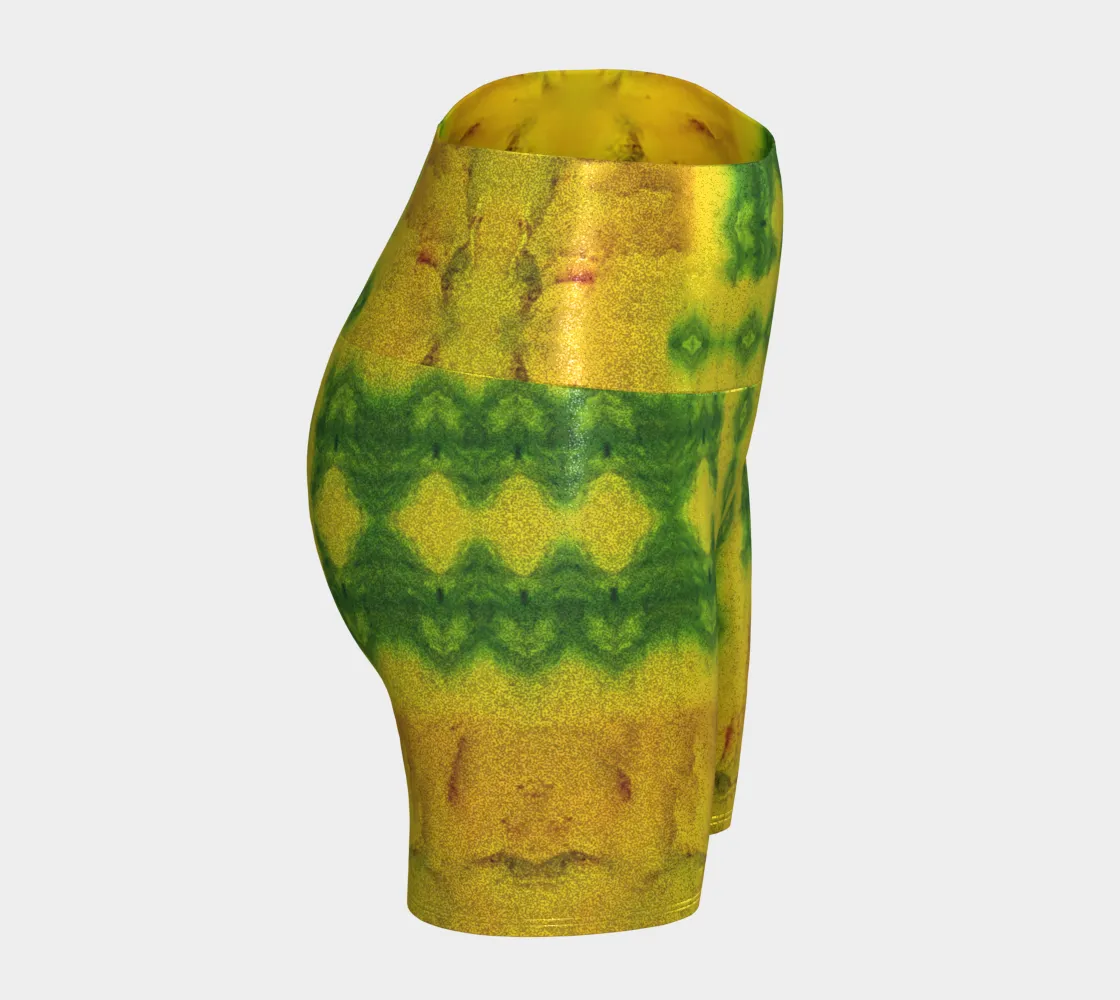 Glitter Yoga Shorts (Muliebris/Virilis)(Purely Jade Light) RJSTHs2024 RJS