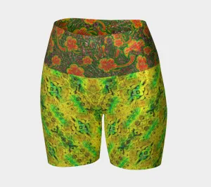 Glitter Yoga Shorts (Muliebris/Virilis)(Second WindSong Flower Pure Candy@Alchemic) RJSTHs2024 RJS