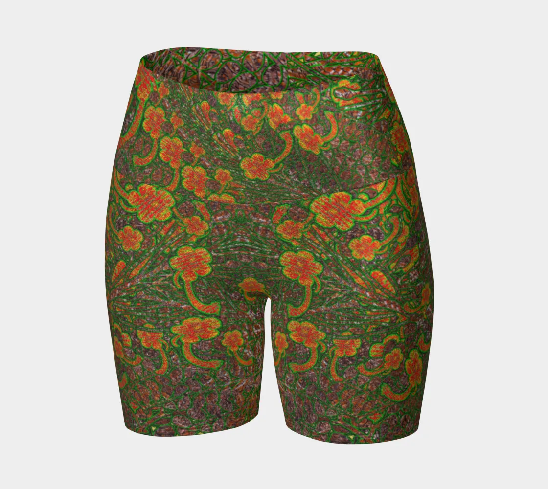 Glitter Yoga Shorts (Muliebris/Virilis)(Second WindSong Flower)  RJSTH@Fabric#2 RJSTHs2024 RJS
