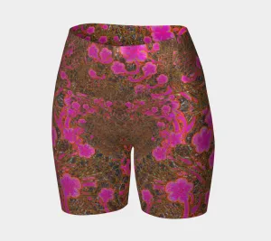 Glitter Yoga Shorts (Muliebris/Virilis)(Seventh WindSong Flower) RJSTH@Fabric#7 RJSTHs2024 RJS