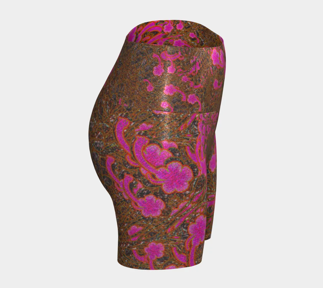 Glitter Yoga Shorts (Muliebris/Virilis)(Seventh WindSong Flower) RJSTH@Fabric#7 RJSTHs2024 RJS