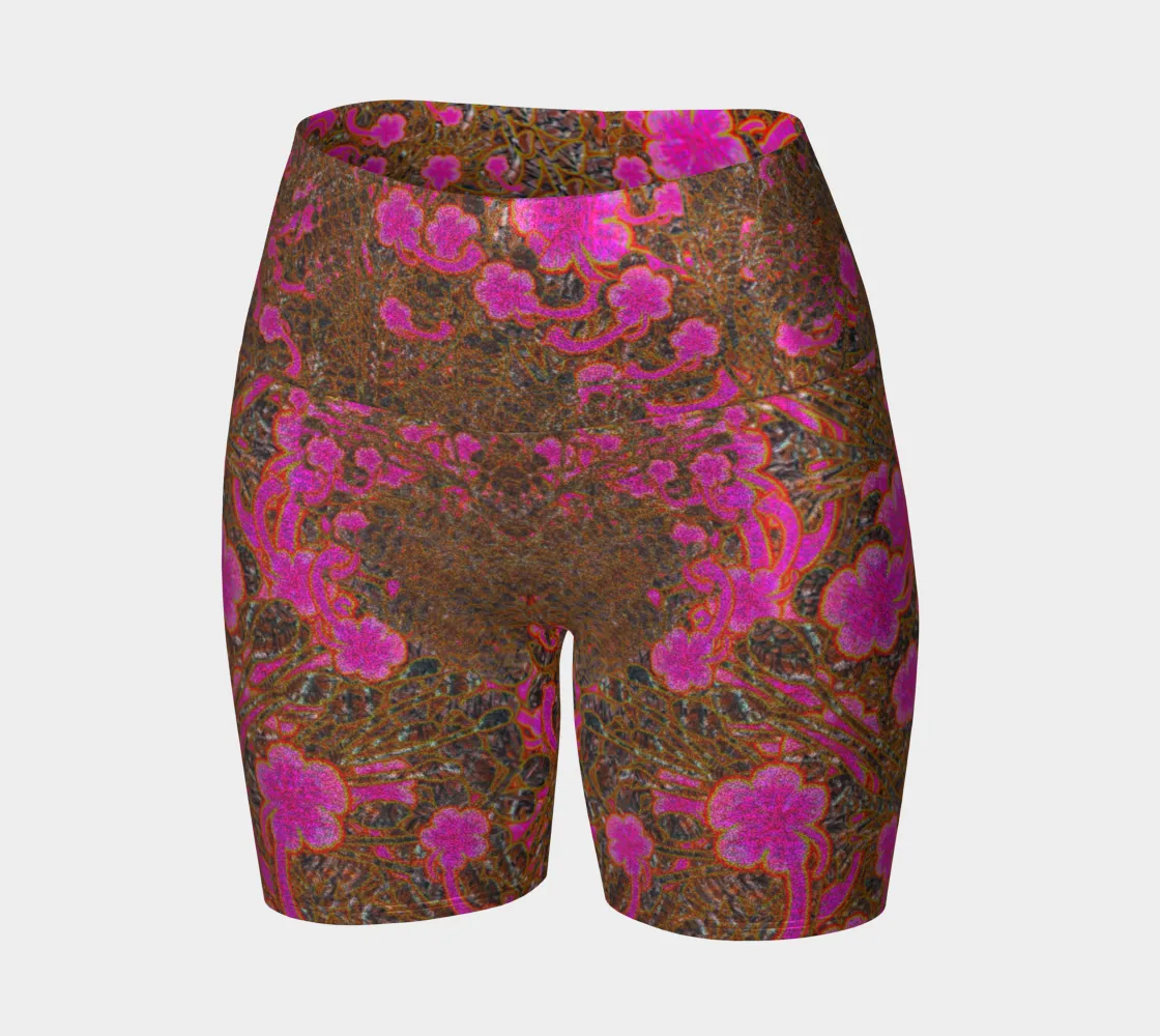 Glitter Yoga Shorts (Muliebris/Virilis)(Seventh WindSong Flower) RJSTH@Fabric#7 RJSTHs2024 RJS