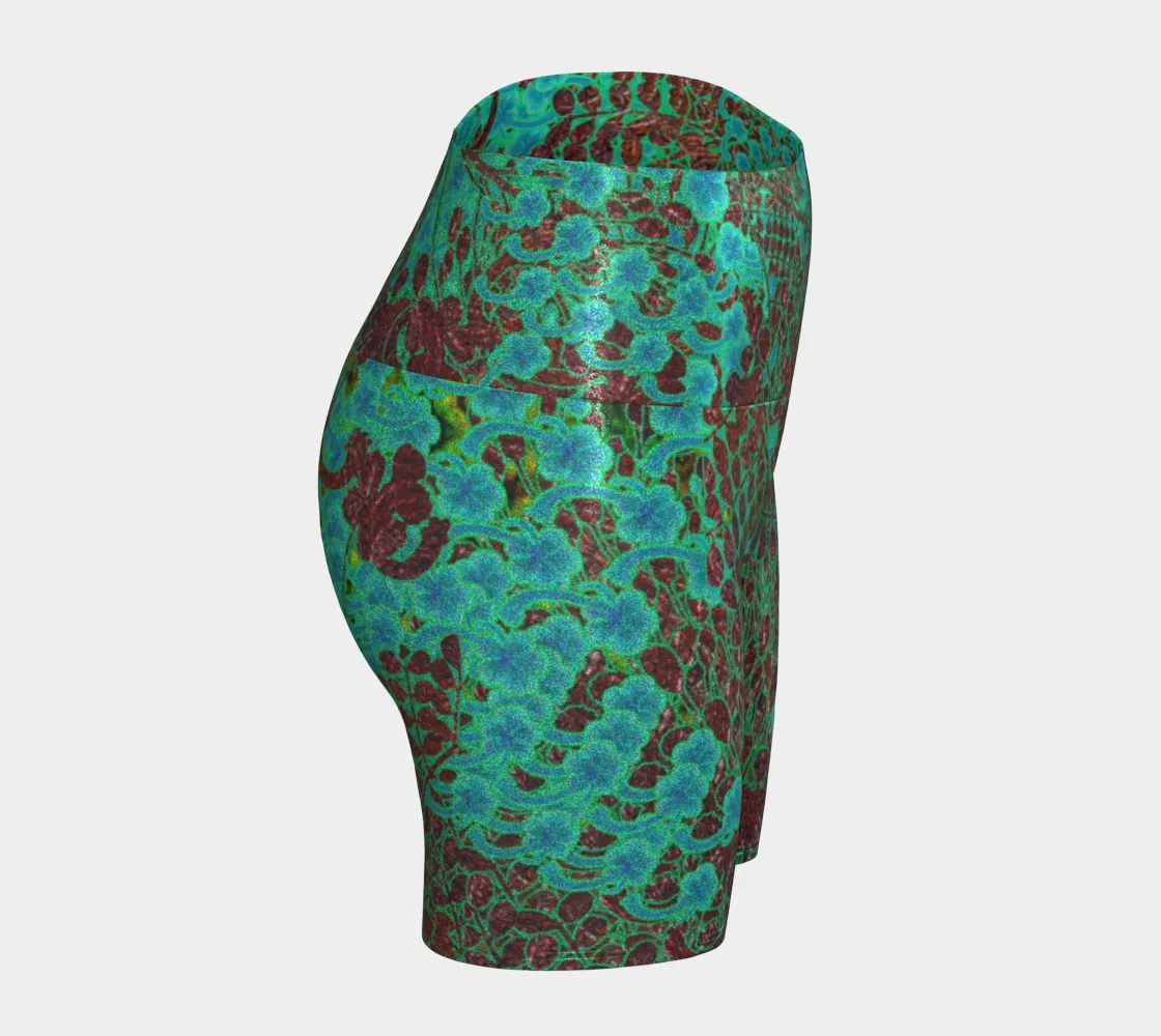 Glitter Yoga Shorts (Muliebris/Virilis)(Tenth WindSong Flower) RJSTH@Fabric#10 RJSTHs2024 RJS