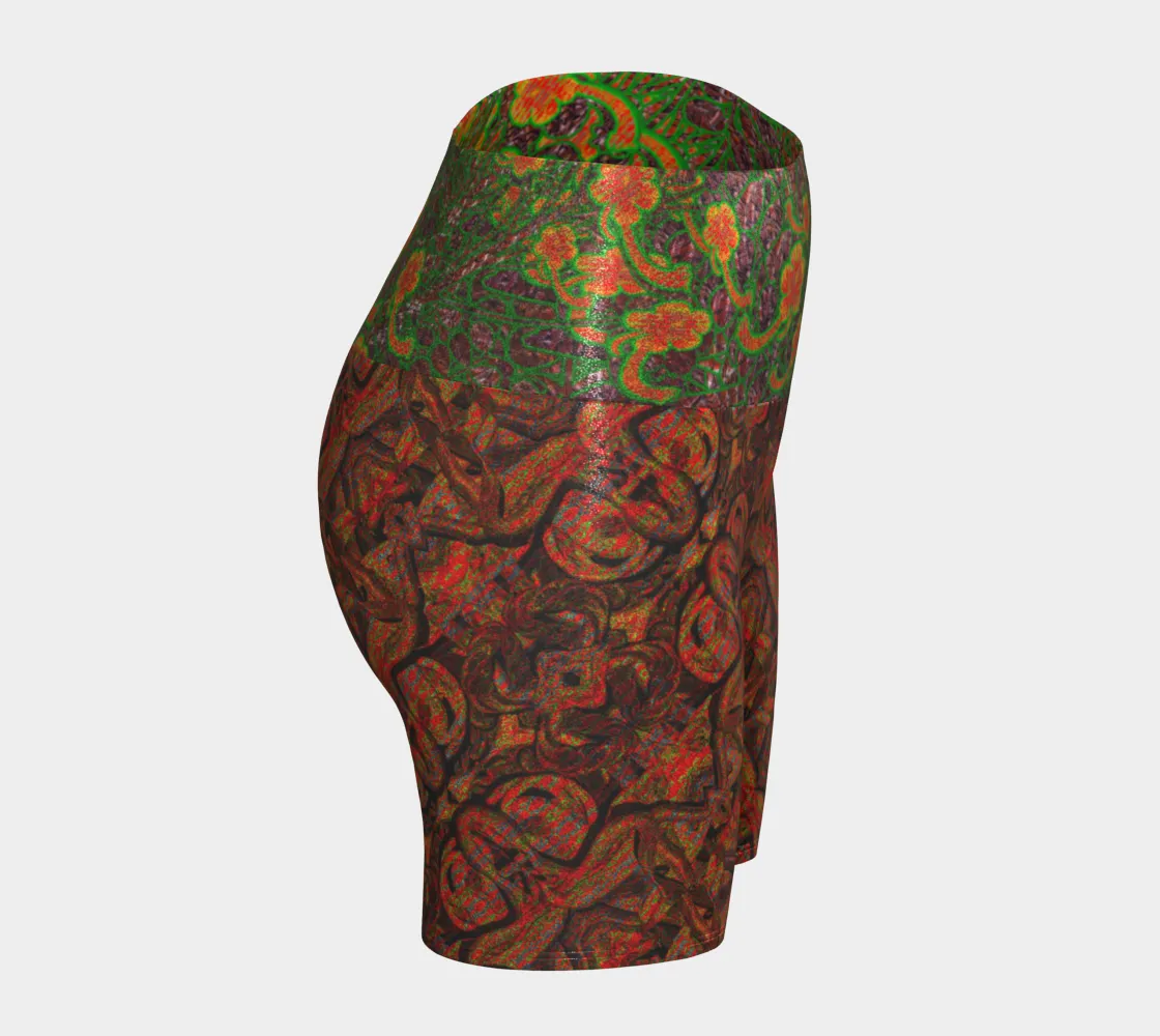 Glitter Yoga Shorts (Muliebris/Virilis)(Third WindSong Flower Pure Candy@Alchemic)  RJSTHs2024 RJS