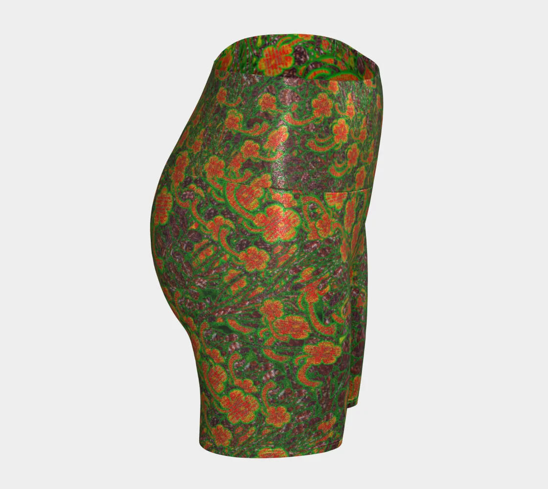 Glitter Yoga Shorts (Muliebris/Virilis)(Third WindSong Flower) RJSTH@Fabric#3 RJSTHs2024 RJS