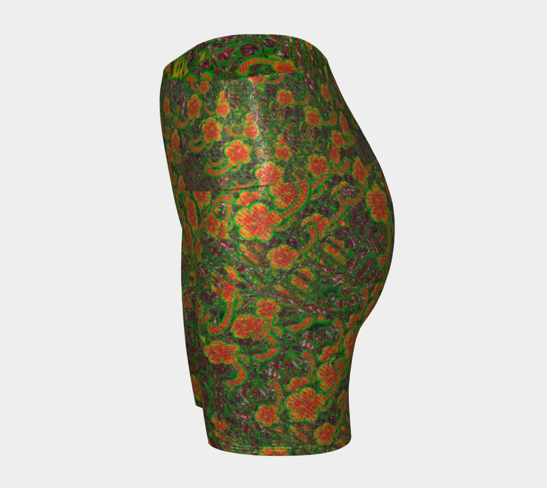 Glitter Yoga Shorts (Muliebris/Virilis)(Third WindSong Flower) RJSTH@Fabric#3 RJSTHs2024 RJS