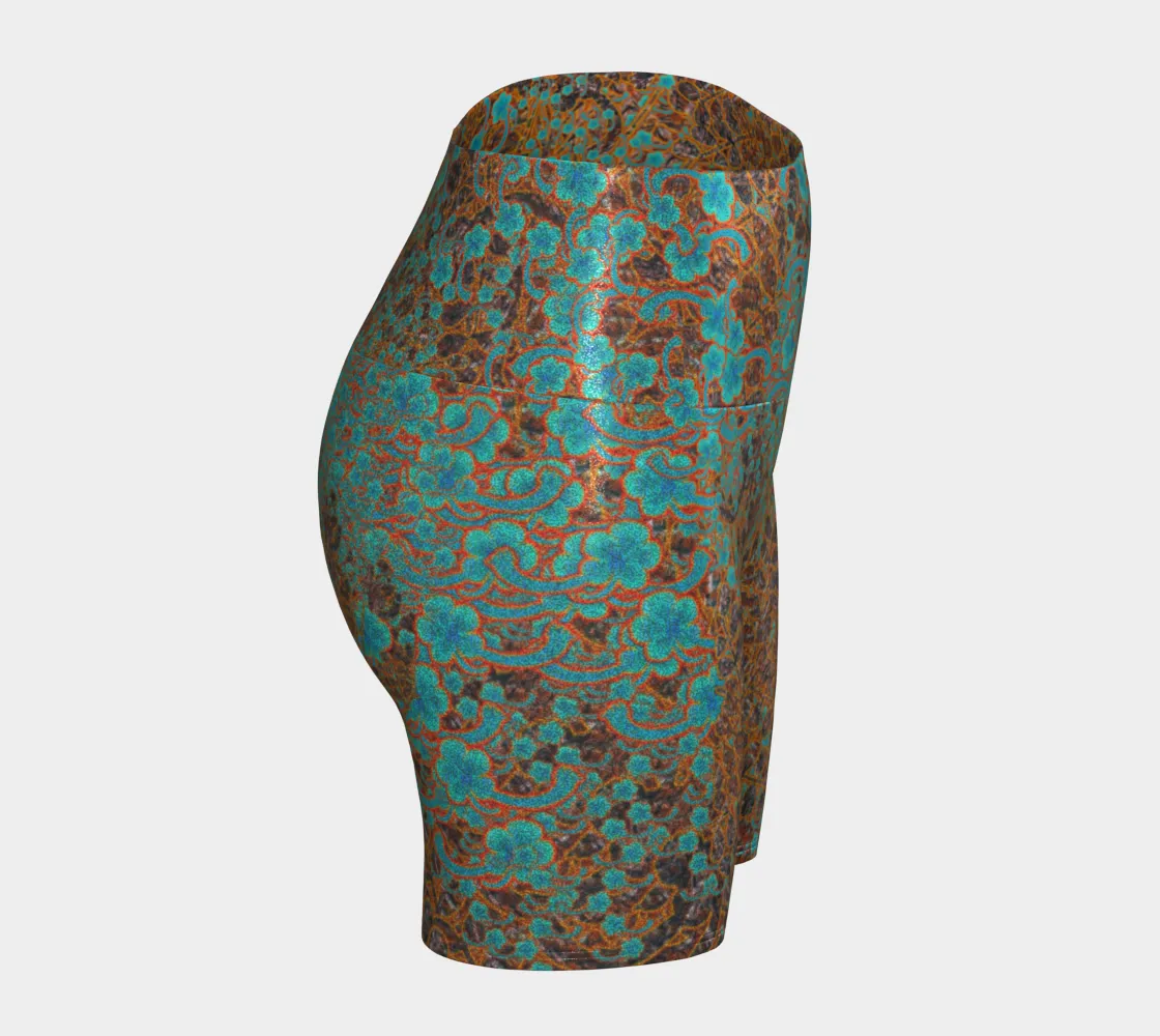 Glitter Yoga Shorts (Muliebris/Virilis)(Twelfth WindSong Flower) RJSTH@Fabric#12 RJSTHs2024 RJS